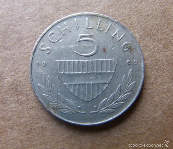 moneda de 5 schilling austria - 5 shilling repu - Buy Coins of Europe on  todocoleccion