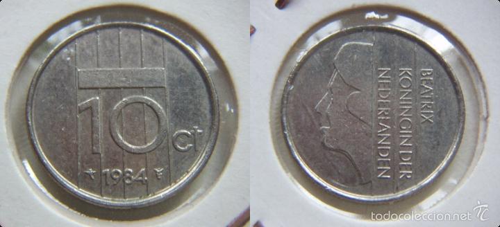 Monedas antiguas de Europa: MONEDA DE HOLANDA 10 CENT 1984 - Foto 1