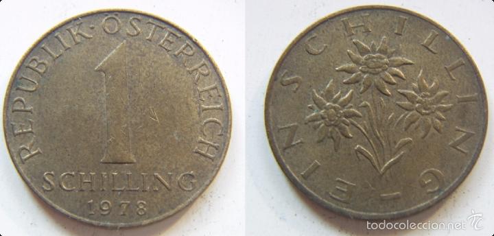 Monedas antiguas de Europa: MONEDA DE AUSTRIA 1 SCHILLING 1978 - Foto 1