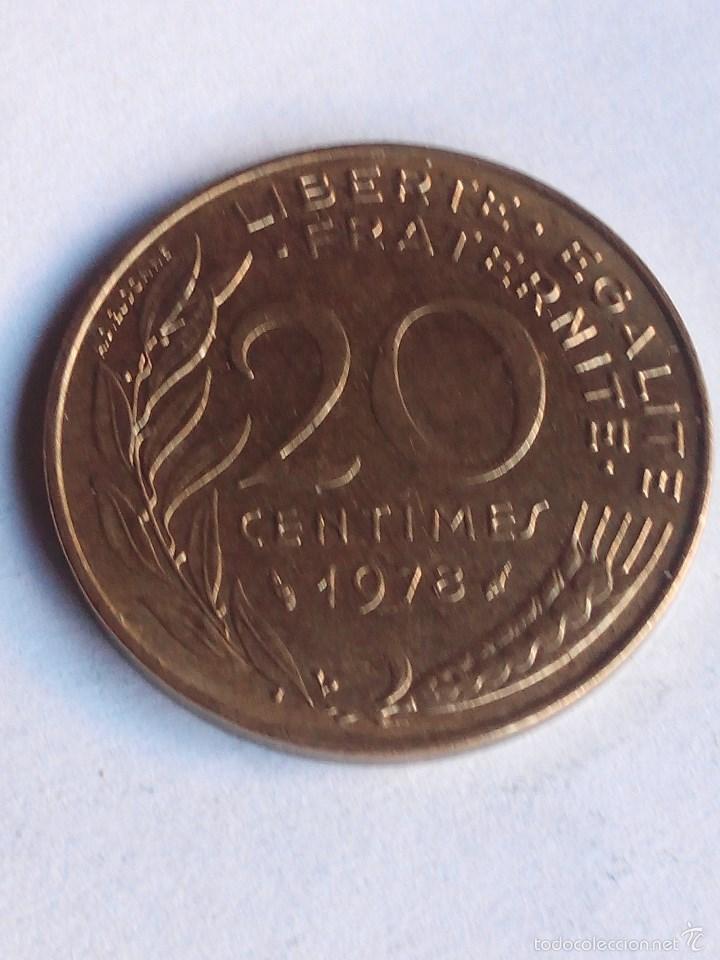 Monedas antiguas de Europa: MONEDA FRANCIA 20 CENTIMES-CENTIMOS 1987.EBC - Foto 1