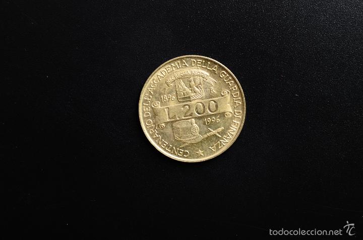 Alte M&uuml;nzen aus Europa: COMMEMORATIVA  -  ITALIA  -  200 LIRAS  -  1996