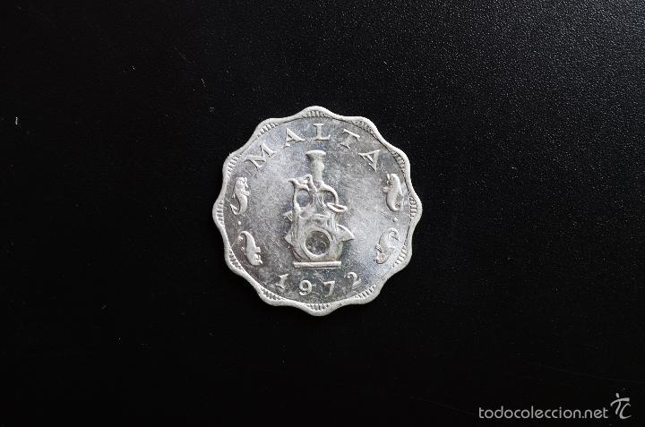 Monedas antiguas de Europa: MALTA  -  5 MILS  -  1972  -  MBC - Foto 1