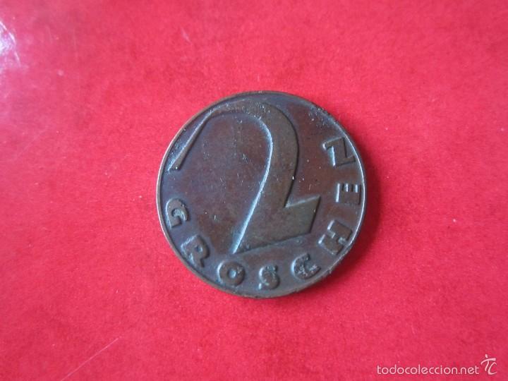 Monedas antiguas de Europa: Austria. 2 grochen de 1927. - Foto 2