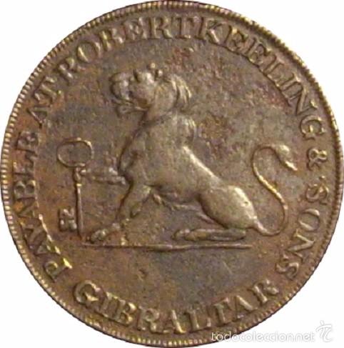 Monedas antiguas de Europa: GIBRALTAR. 2 QUARTOS 1.810 - Foto 1