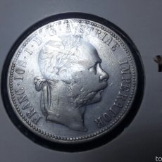 Monedas antiguas de Europa: 1 FL. HUNGRIA PLATA 1887. Lote 60703927