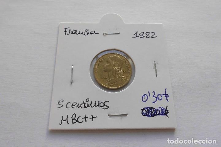 Monedas antiguas de Europa: Francia 5 centimos 1982 - Foto 1