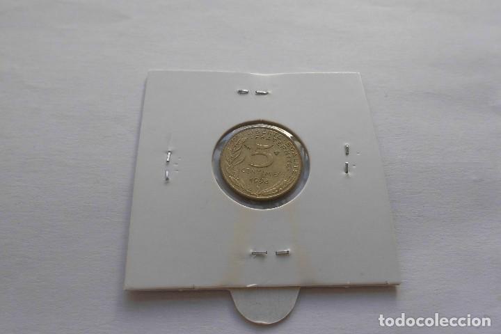 Monedas antiguas de Europa: Francia 5 centimos 1998 - Foto 2