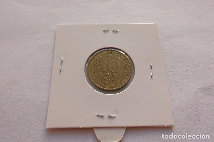 Monedas antiguas de Europa: Francia 10 centimos 1969 - Foto 2