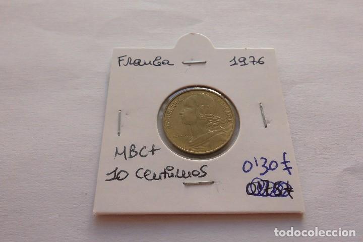 Monedas antiguas de Europa: Francia 10 centimos 1976 - Foto 1