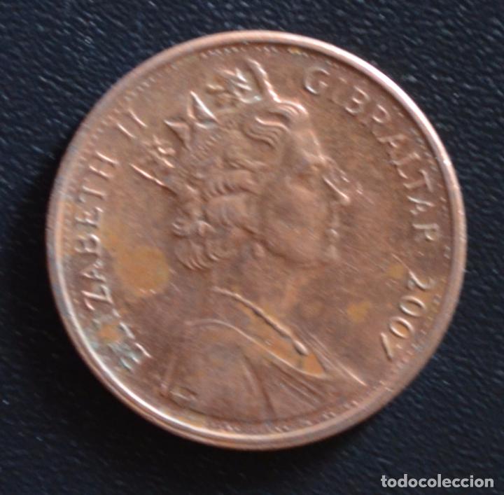 Monedas antiguas de Europa: GIBRALTAR   -   ONE PENNY    -   2007   -   MBC - Foto 2