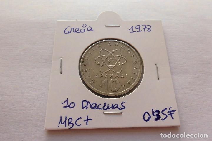 Monedas antiguas de Europa: Grecia 10 Dracmas 1978 - Foto 1