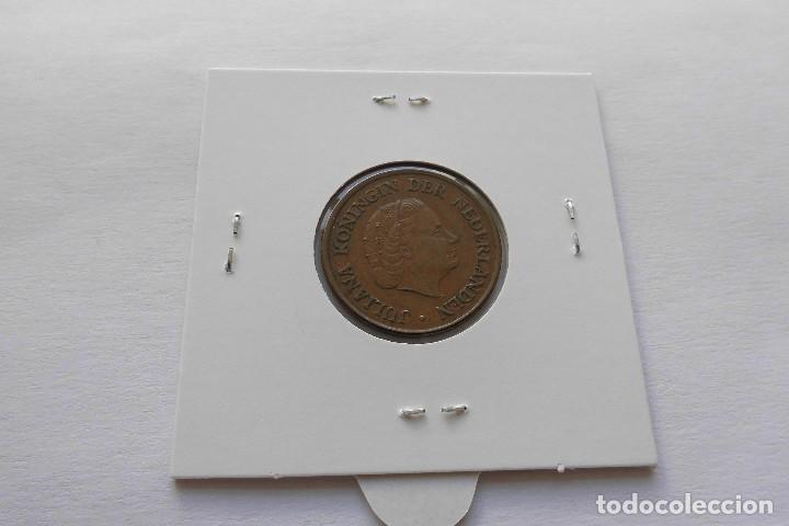 Monedas antiguas de Europa: Holanda 5 Cent 1966 - Foto 2