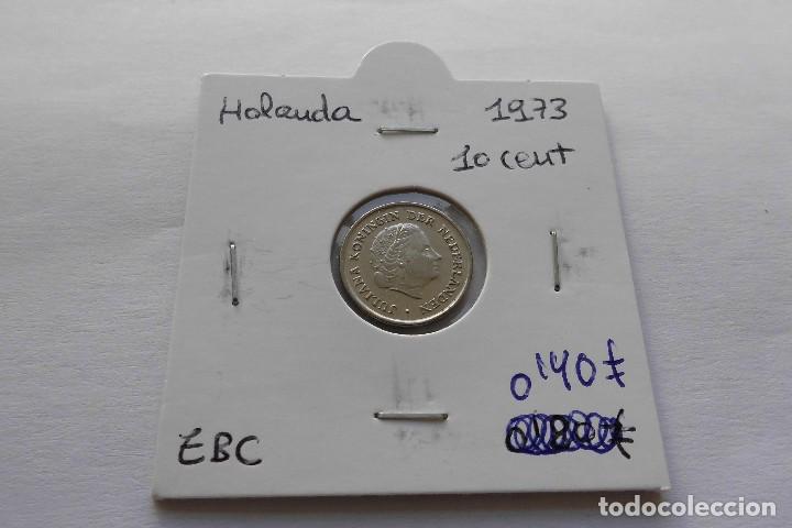 Monedas antiguas de Europa: Holanda 10 Cent 1973 - Foto 1