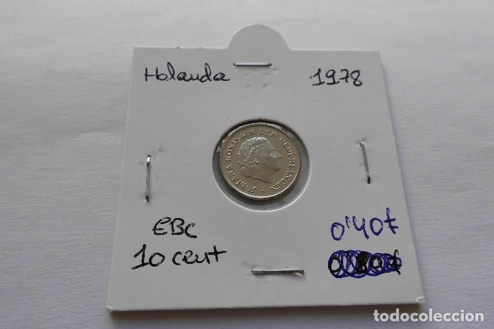 Monedas antiguas de Europa: Holanda 10 Cent 1978 - Foto 1