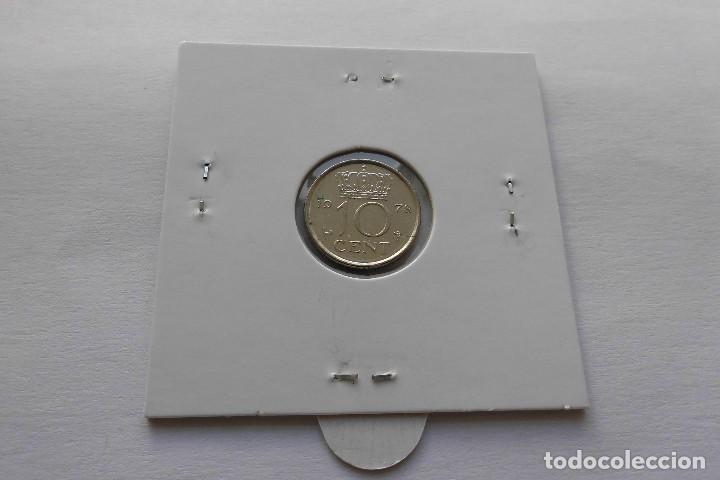 Monedas antiguas de Europa: Holanda 10 Cent 1978 - Foto 2