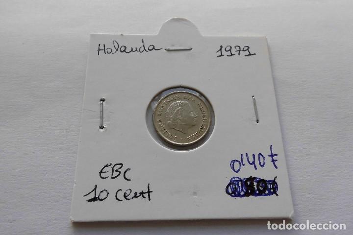 Monedas antiguas de Europa: Holanda 10 Cent 1979 - Foto 1