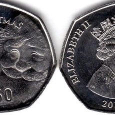 Monedas antiguas de Europa: GIBRALTAR 50P CHRISTMAS 2015. Lote 374115084