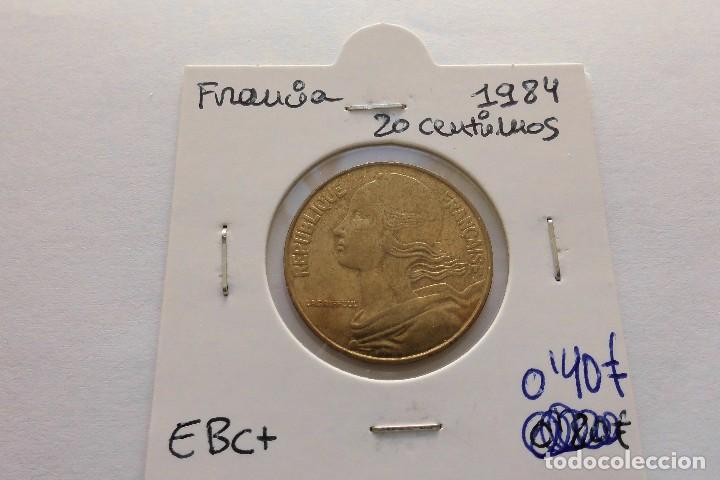 Monedas antiguas de Europa: Francia 20 centimos 1984 - Foto 1