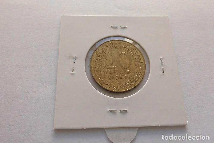 Monedas antiguas de Europa: Francia 20 centimos 1984 - Foto 2