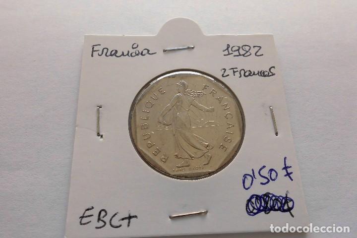 Monedas antiguas de Europa: Francia 2 Francos 1982 - Foto 1