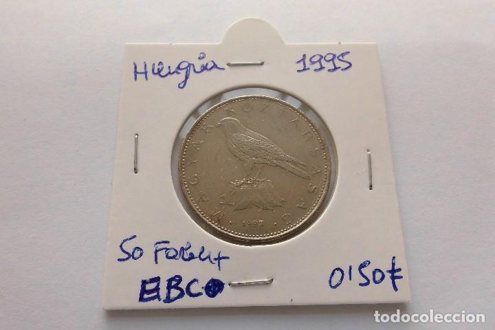 Monedas antiguas de Europa: Hungria 50 Forint 1995 - Foto 1