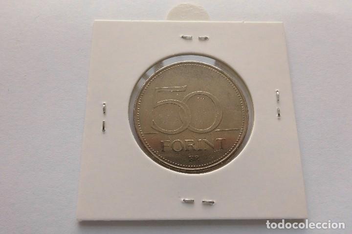Monedas antiguas de Europa: Hungria 50 Forint 1995 - Foto 2