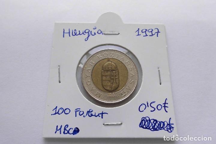 Monedas antiguas de Europa: Hungria 100 Forint 1997 - Foto 1