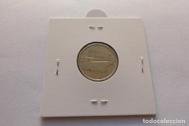 Monedas antiguas de Europa: Holanda 25 Cent 1987 - Foto 2
