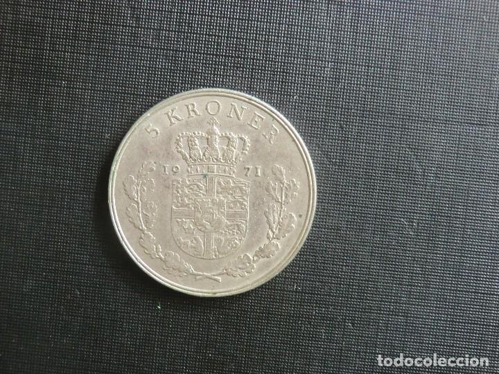 Monedas antiguas de Europa: BONITA MONEDA DE 5 KRONES DE DINAMARCA - Foto 1