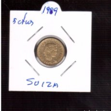 Monedas antiguas de Europa: MONEDAS DEL MUNDO EUROPA----- SUIZA ....1989