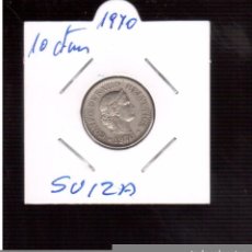 Monedas antiguas de Europa: MONEDAS DEL MUNDO EUROPA----- SUIZA ....1970