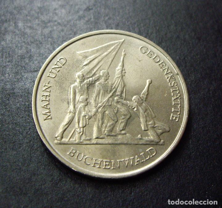 Monedas antiguas de Europa: ALEMANIA DEMOCRATICA DDR : 10 Marcos 1972 Aprox. S/C - BUCHEWALD