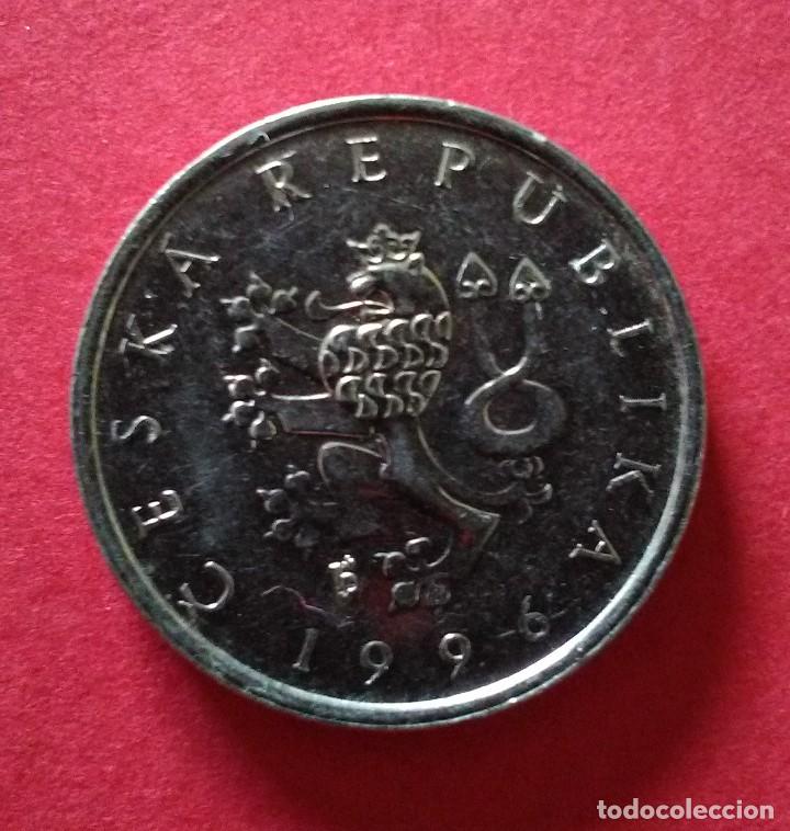 Monedas antiguas de Europa: REP&Uacute;BLICA CHECA. 1 CORONA. 1996. - Foto 1