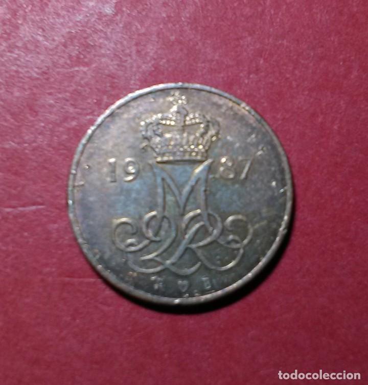 Monedas antiguas de Europa: DINAMARCA. 5 ORE. 1987. - Foto 1