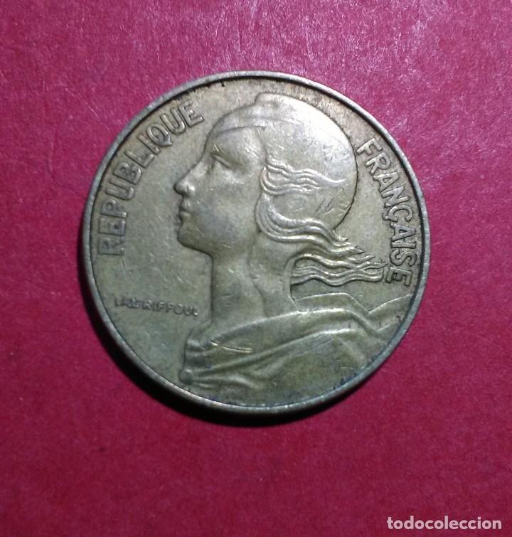 Monedas antiguas de Europa: FRANCIA. 10 C&Eacute;NTIMOS. 1974. - Foto 1