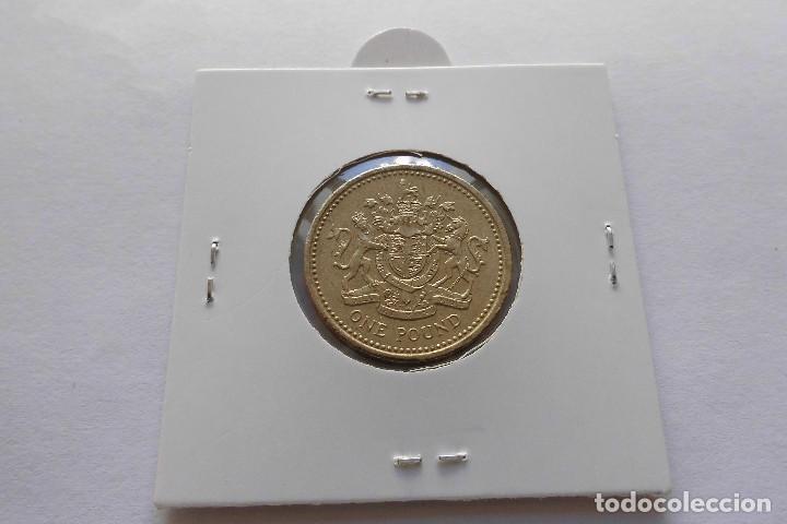 Monedas antiguas de Europa: Gran Breta&ntilde;a 1 Libra 1983 EBC++ - Foto 2