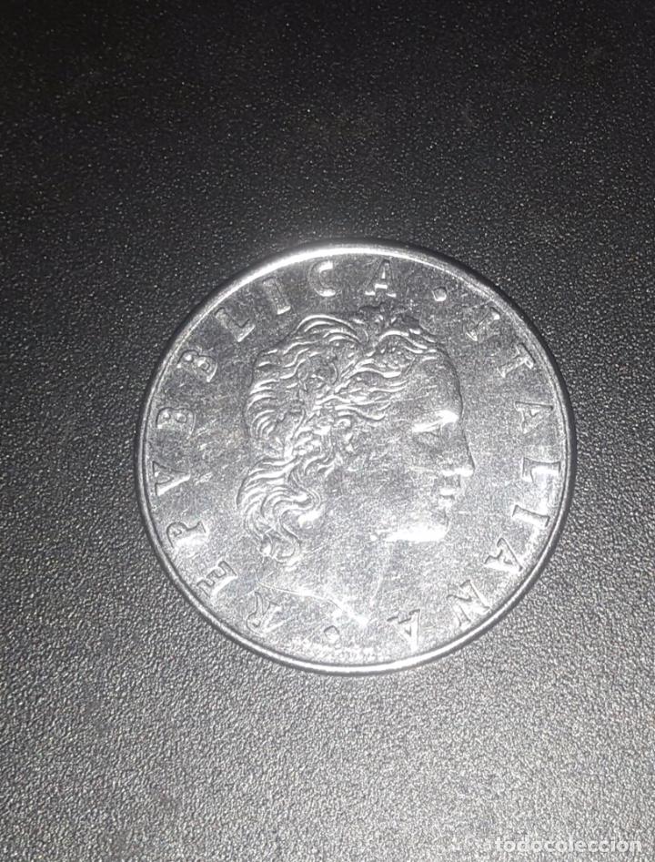 Moedas antigas da Europa: 50 LIRAS ITALIA 1976  REVERSO VULCANO
