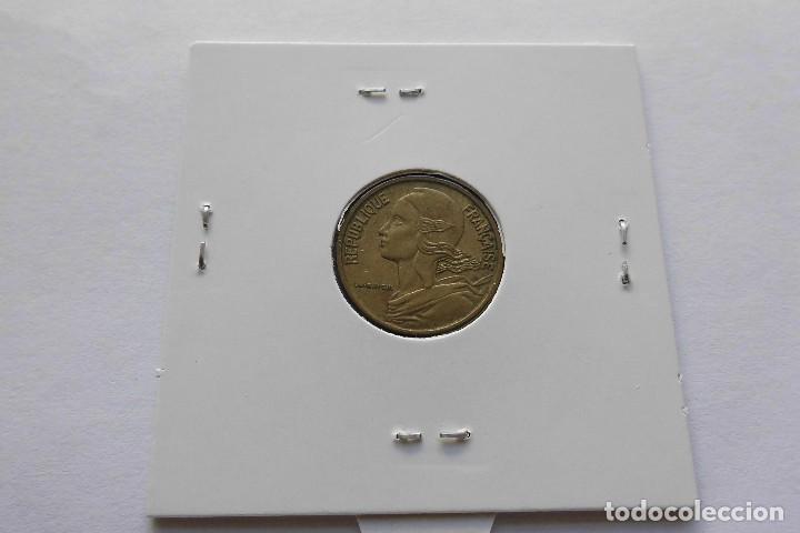 Monedas antiguas de Europa: Francia 5 centimos 1968 - Foto 2