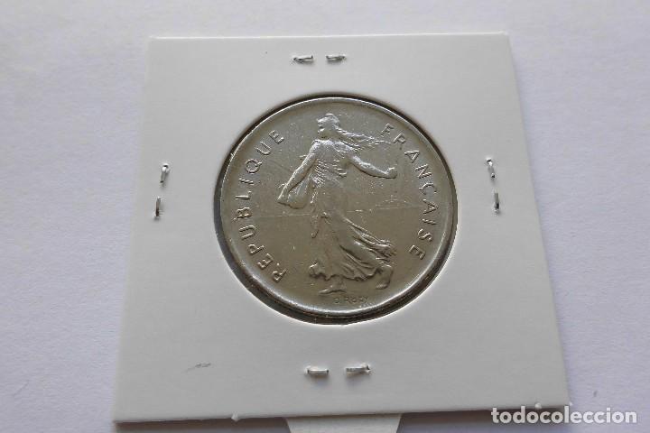 Monedas antiguas de Europa: Francia 5 Francos 1970 - Foto 2
