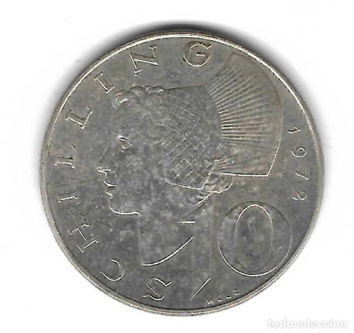 Monedas antiguas de Europa: MONEDA. AUSTRIA. 10 CHELINES. 1972 - Foto 1