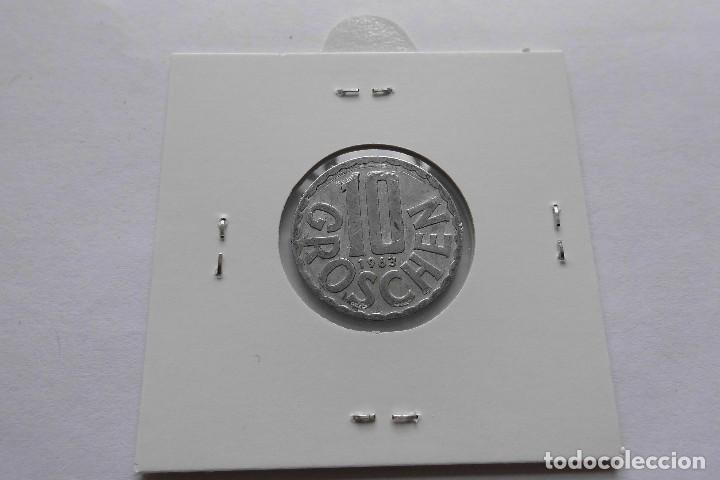 Monedas antiguas de Europa: Austria 10 Groschen 1963 - Foto 2