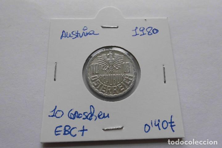 Monedas antiguas de Europa: Austria 10 Groschen 1980 - Foto 1