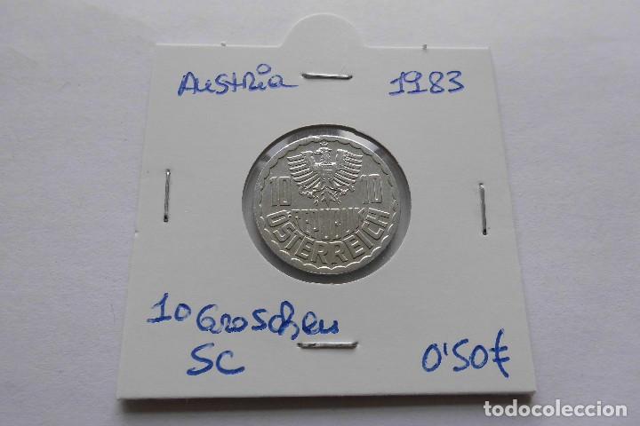 Monedas antiguas de Europa: Austria 10 Groschen 1983 SC - Foto 1