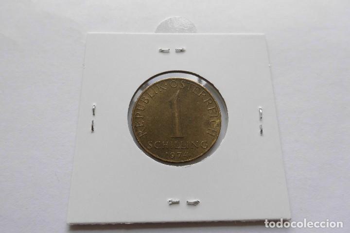 Monedas antiguas de Europa: Austria 1 Schilling 1974 - Foto 2
