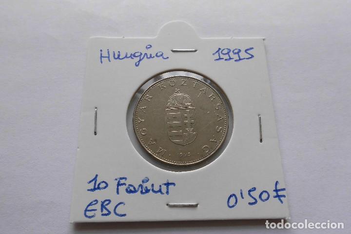 Monedas antiguas de Europa: Hungria 10 Forint 1995 - Foto 1