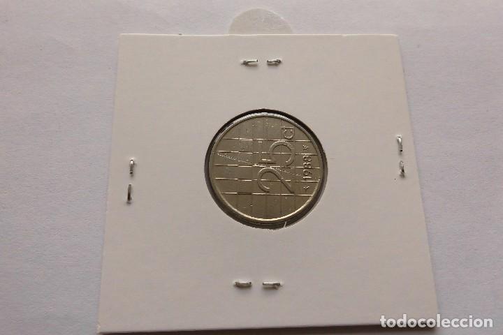 Monedas antiguas de Europa: Holanda 25 Cent 1988 - Foto 2