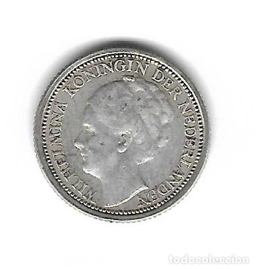 Monedas antiguas de Europa: MONEDA. HOLANDA. 10 CENTS. 1937 - Foto 1