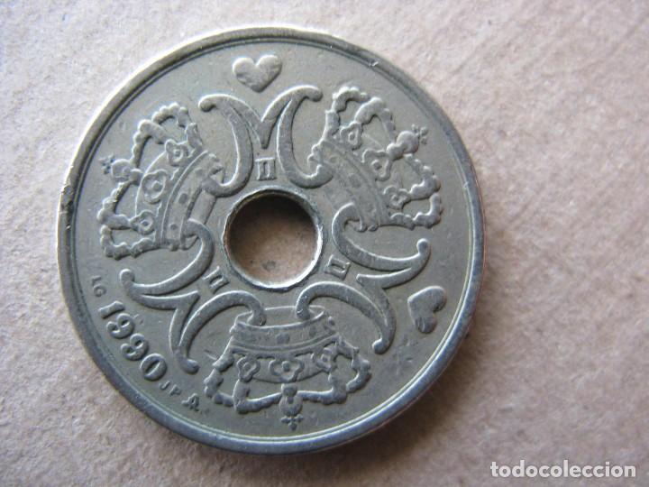 Monedas antiguas de Europa: 5 KRONER DINAMARCA 1990 - Foto 1