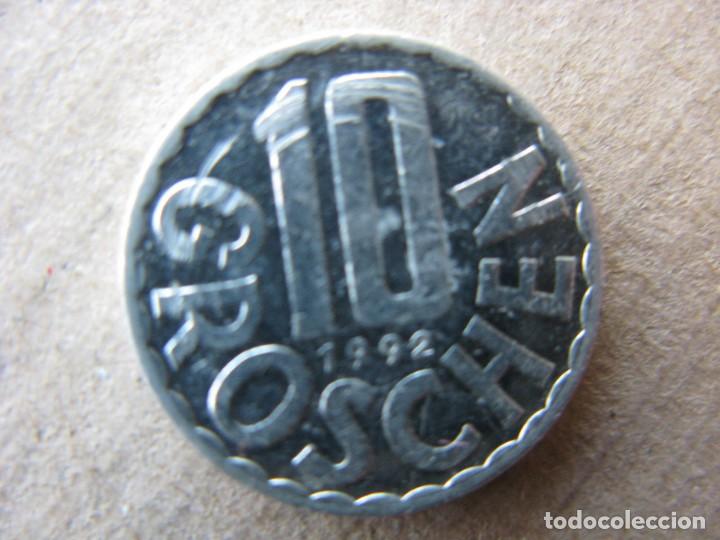 Monedas antiguas de Europa: 10 GROSCHEN AUSTRIA 1992 - Foto 2