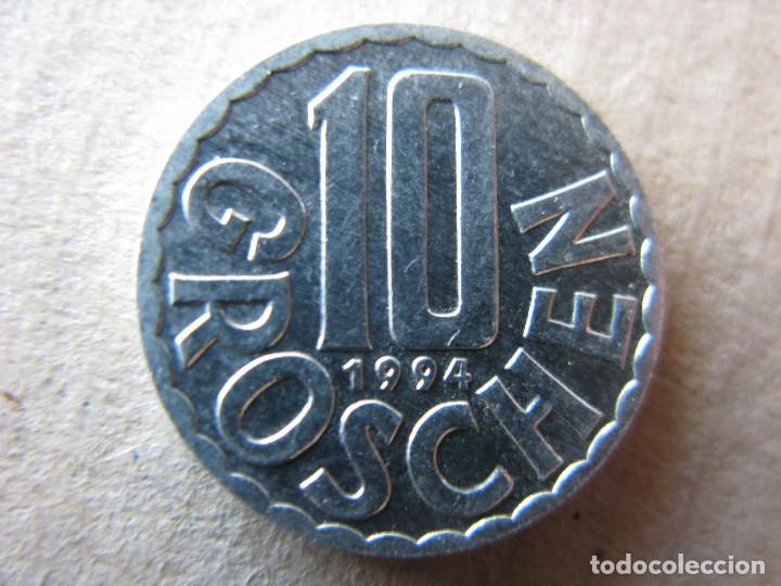 Monedas antiguas de Europa: 10 GROSCHEN AUSTRIA 1994 - Foto 2